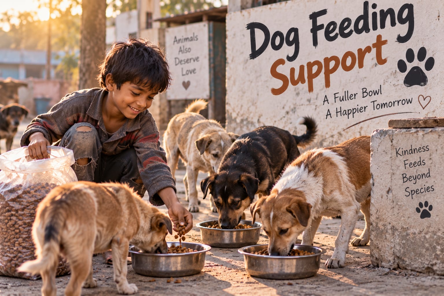 Dog Food Support representative visual
